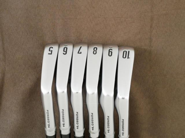 Iron set : Callaway : ชุดเหล็ก Callaway APEX MB Forged (ออกปี 2024) มีเหล็ก 5-10 (6 ชิ้น) ก้านเหล็ก Project X 6.0 Flex SX