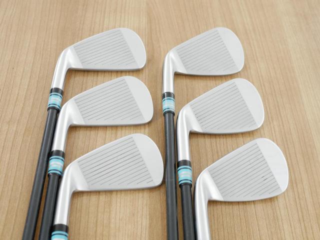 Iron set : Taylormade : ชุดเหล็ก Taylormade P790 (ตัวท้อปสุด ล่าสุด ออกปี 2025 Japan Spec.) มีเหล็ก 5-Pw (6 ชิ้น) ก้านกราไฟต์ Project X LZ 70g Flex R