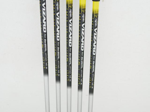 Iron set : Honma : ชุดเหล็ก Honma Bezeal 525 (ออกปี 2016 รุ่นนี้ใบใหญ่ที่สุดของ Honma) มีเหล็ก 6-10 (5 ชิ้น) ก้านกราไฟต์ Honma Vizard 48 Flex R