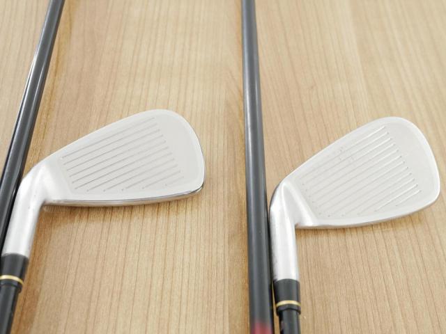 Iron set : Honma : ชุดเหล็ก Honma AMAZING Spec II (หน้าเด้ง โกงองศาสุดๆ ไกลที่สุด) มีเหล็ก 6-11,Aw,Sw (8 ชิ้น ระยะเทียบเท่า 5-Pw,Aw,Sw) ก้าน AMAZING SPEC Feather & Feather FLex R