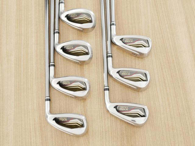Iron set : XXIO : ชุดเหล็ก XXIO Prime 12 (รุ่นท๊อปสุด ปี 2024 ท๊อปสุด ตีง่าย ไกล) มีเหล็ก 6-Pw,Aw,Sw (7 ชิ้น) ก้านกราไฟต์ SP-1200 Flex R
