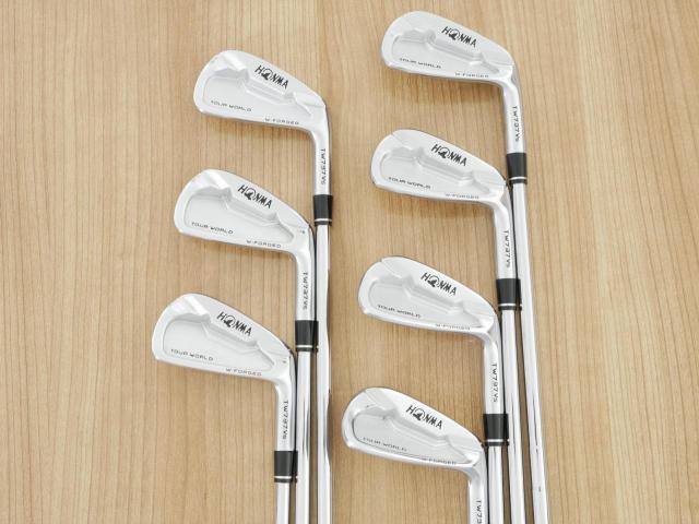 Iron set : Honma : ชุดเหล็ก Honma Tour World TW737vs Forged (รุ่นปี 2017) มีเหล็ก 5-11 (7 ชิ้น) ก้านเหล็ก NS Pro Modus 105 Flex S