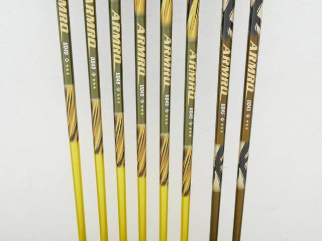 Iron set : Honma : **ก้าน 3 ดาว** ชุดเหล็ก Honma Beres MG700 Forged มีเหล็ก 6-11,Aw,Sw (8 ชิ้น ระยะเทียบเท่า 5-Pw,Aw,Sw) ก้าน ARMRQ UD49 FLex R (3 ดาว)