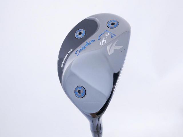 Fairway Wood : Kasco : ไม้กระเทย Kasco Dolphin DU-122 Loft 24 ก้าน UST Mamiya ATTAS MB-HY 55 Flex R