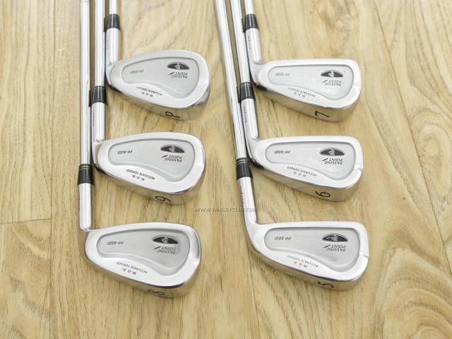 Iron set : Miura : ชุดเหล็ก Miura PP-9001 Passing Point (Forged) มีเหล็ก 5-Pw (6 ชิ้น) ก้านเหล็ก Dynamic Gold S200