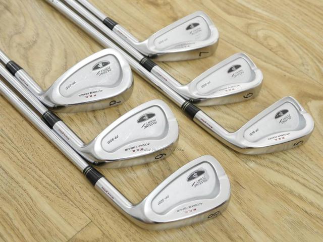 Iron set : Miura : ชุดเหล็ก Miura PP-9001 Passing Point (Forged) มีเหล็ก 5-Pw (6 ชิ้น) ก้านเหล็ก Dynamic Gold S200