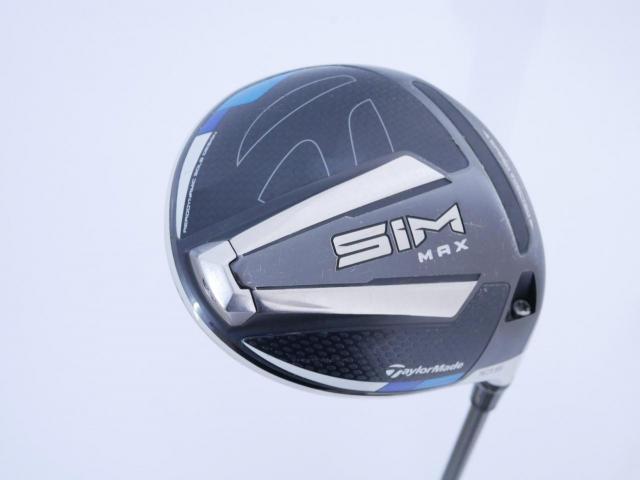 Driver : Taylormade : ไดรเวอร์ Taylormade SIM MAX (รุ่นปี 2020 Japan Spec.) Loft 10.5 ก้าน Mitsubishi TENSEI TM50 Flex SR