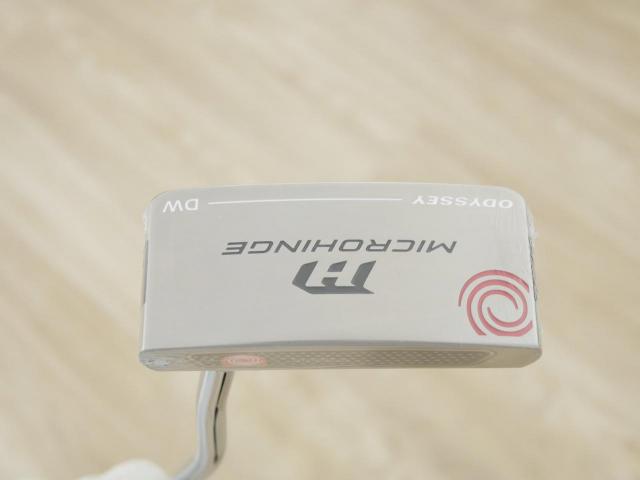 Putter : All : **ของใหม่ ยังไม่แกะพลาสติก** พัตเตอร์ Odyssey Microhinge DW (รุ่นล่าสุด ปี 2025) ยาว 33 นิ้ว