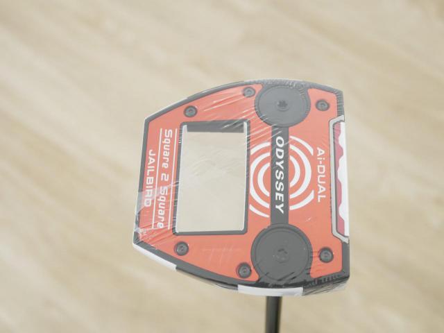 Putter : All : **ของใหม่ ยังไม่แกะพลาสติก** พัตเตอร์ Odyssey Ai-DUAL Square 2 Square Jailbird (รุ่นล่าสุด ออกปี 2026) ยาว 33 นิ้ว