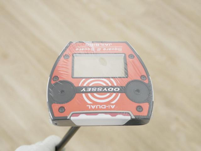 Putter : All : **ของใหม่ ยังไม่แกะพลาสติก** พัตเตอร์ Odyssey Ai-DUAL Square 2 Square Jailbird (รุ่นล่าสุด ออกปี 2026) ยาว 33 นิ้ว