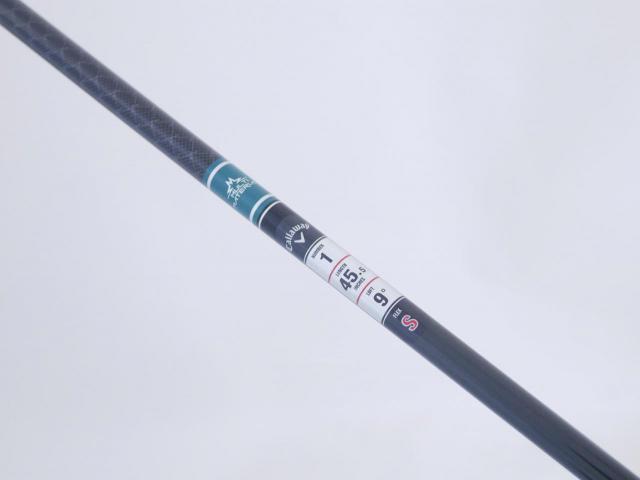 Driver : Callaway : ไดรเวอร์ Callaway ELYTE Triple Diamond (ออกปี 2025 Japan Spec.) Loft 9 (ปรับได้) ก้าน Mitsubishi TENSEI 60 Flex S