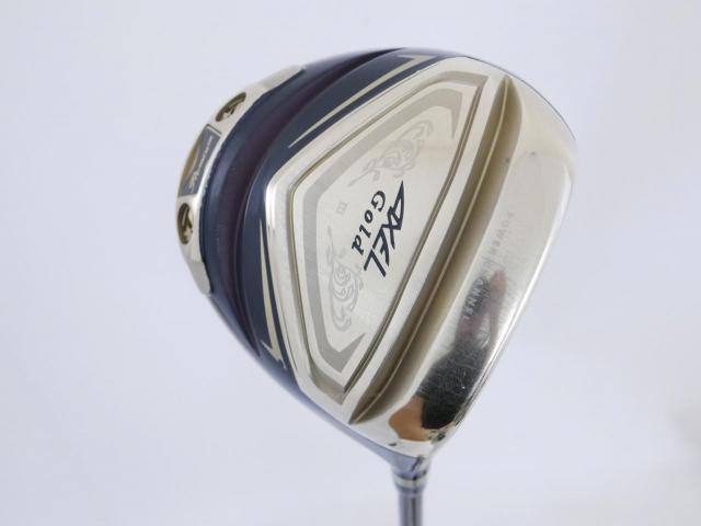 Driver : Tsuruya : Tsuruya AXEL Gold Premium III (รุ่นปี 2019 ตัวท๊อป หน้าเด้งสุดๆ COR 0.86 ของใหม่ 4 หมื่น) Loft 11 Flex R