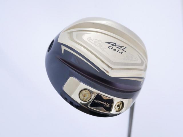 Driver : Tsuruya : Tsuruya AXEL Gold Premium III (รุ่นปี 2019 ตัวท๊อป หน้าเด้งสุดๆ COR 0.86 ของใหม่ 4 หมื่น) Loft 11 Flex R