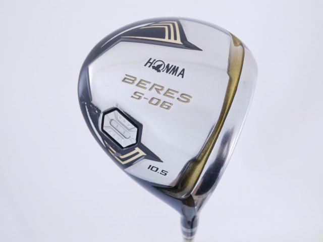 Driver : Honma : ไดรเวอร์ Honma Beres S-06 (รุ่นปี 2019) Loft 10.5 ก้าน ARMRQ X (47) Flex R (2 ดาว)