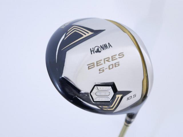 Driver : Honma : ไดรเวอร์ Honma Beres S-06 (รุ่นปี 2019) Loft 10.5 ก้าน ARMRQ X (47) Flex R (2 ดาว)