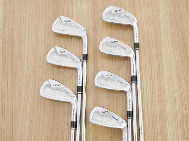 Iron set : Honma : ชุดเหล็ก Honma Tour World TW747Vx Forged (ปี 2019) มีเหล็ก 4-10 (7 ชิ้น) ก้านเหล็ก NS Pro 950 Flex R