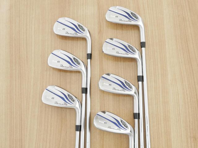 Iron set : Romaro : ชุดเหล็ก Romaro Ray Alpha Forged (ปี 2021 ใบใหญ่ ตีไกลกว่าปกติมาก) มีเหล็ก 5-Pw,Aw (7 ชิ้น) ก้านเหล็ก NS Pro 950 NEO Flex S
