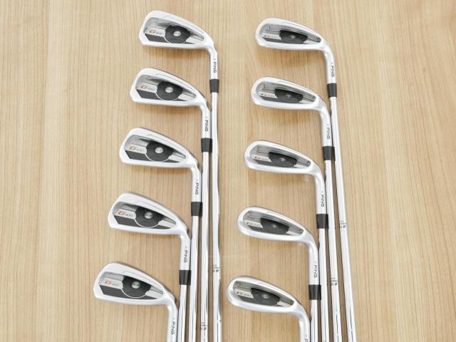 Iron set : Ping : ชุดเหล็ก Ping G400 (ปี 2018 ใบใหญ่ ง่าย ไกล) มีเหล็ก 4-Pw,Aw,Sw,Lw (10 ชิ้น) ก้านเหล็ก Flex S
