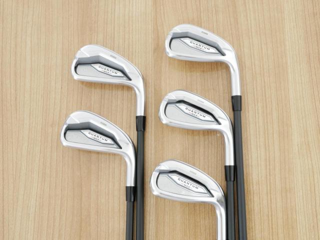 Iron set : Callaway : ชุดเหล็ก Callaway Quantum MAX (รุ่นล่าสุด ออกปี 2026 ตีง่ายมาก ไกล Japan Spec.) มีเหล็ก 6-Pw (5 ชิ้น) ก้านกราไฟต์ ATHLEMAX 60 Flex R