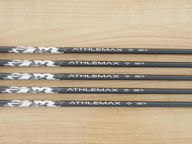 Iron set : Callaway : ชุดเหล็ก Callaway Quantum MAX (รุ่นล่าสุด ออกปี 2026 ตีง่ายมาก ไกล Japan Spec.) มีเหล็ก 6-Pw (5 ชิ้น) ก้านกราไฟต์ ATHLEMAX 60 Flex R