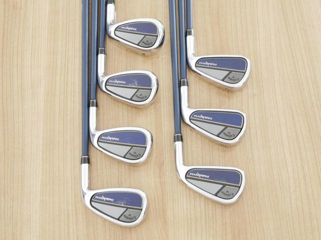 Iron set : Callaway : ชุดเหล็ก Callaway Paradym (รุ่นปี 2023 Japan Spec.) มีเหล็ก 5-Pw,Aw (7 ชิ้น) ก้านกราไฟต์ Fujikura VENTUS TR 5 Flex R