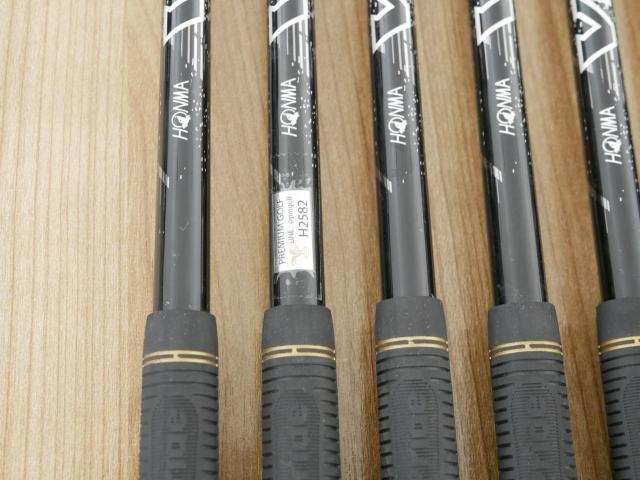 Iron set : Honma : **ก้าน 3 ดาว** ชุดเหล็ก Honma Beres NX (รุ่นปี 2023) มีเหล็ก 7-11,Aw (6 ชิ้น) ก้านกราไฟต์ Honma Vizard IB-WF 85 Flex S (3 ดาว)