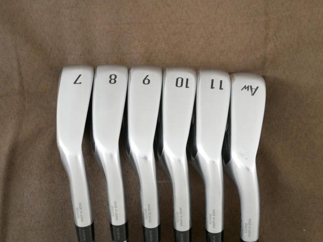 Iron set : Honma : **ก้าน 3 ดาว** ชุดเหล็ก Honma Beres NX (รุ่นปี 2023) มีเหล็ก 7-11,Aw (6 ชิ้น) ก้านกราไฟต์ Honma Vizard IB-WF 85 Flex S (3 ดาว)