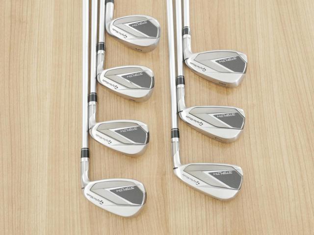 Iron set : Taylormade : ชุดเหล็ก Taylormade Stealth (ออกปี 2022 Japan Spec.) มีเหล็ก 6-Pw,Aw,Sw (7 ชิ้น) ก้านกราไฟต์ Fujikura MCI 70 Flex R