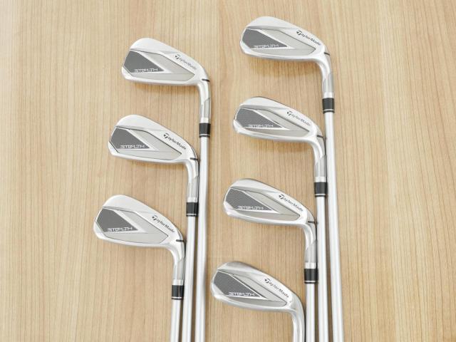 Iron set : Taylormade : ชุดเหล็ก Taylormade Stealth (ออกปี 2022 Japan Spec.) มีเหล็ก 6-Pw,Aw,Sw (7 ชิ้น) ก้านกราไฟต์ Fujikura MCI 70 Flex R