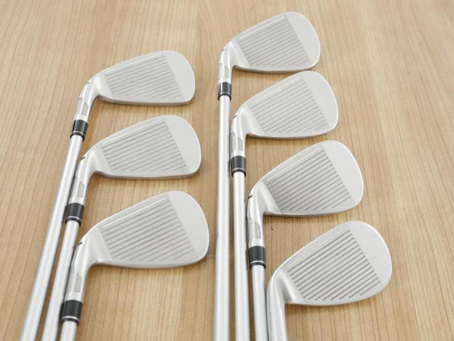 Iron set : Taylormade : ชุดเหล็ก Taylormade Stealth (ออกปี 2022 Japan Spec.) มีเหล็ก 6-Pw,Aw,Sw (7 ชิ้น) ก้านกราไฟต์ Fujikura MCI 70 Flex R