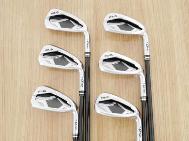 Iron set : Ping : ชุดเหล็ก Ping G430 (ออกปี 2023 Japan Spec. ใบใหญ่ ง่าย ไกล) มีเหล็ก 6-W,45 (6 ชิ้น) ก้านกราไฟต์ Ping ALTA J CB Flex R