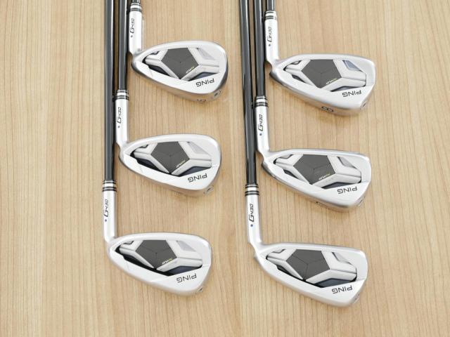 Iron set : Ping : ชุดเหล็ก Ping G430 (ออกปี 2023 Japan Spec. ใบใหญ่ ง่าย ไกล) มีเหล็ก 6-W,45 (6 ชิ้น) ก้านกราไฟต์ Ping ALTA J CB Flex R