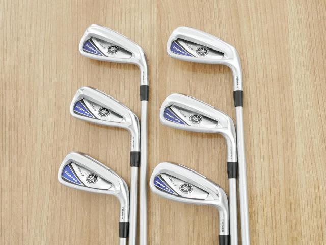 Iron set : Yamaha : ชุดเหล็ก Yamaha Inpres UD+2 (ออกปี 2019 ตีไกลที่สุด ไกลกว่าเหล็กทั่วไป 2 เบอร์ หน้าเด้ง COR 0.822) มีเหล็ก 6-Pw,Aw (6 ชิ้น) ก้านกราไฟต์ Fujikura MCI 80 Flex S