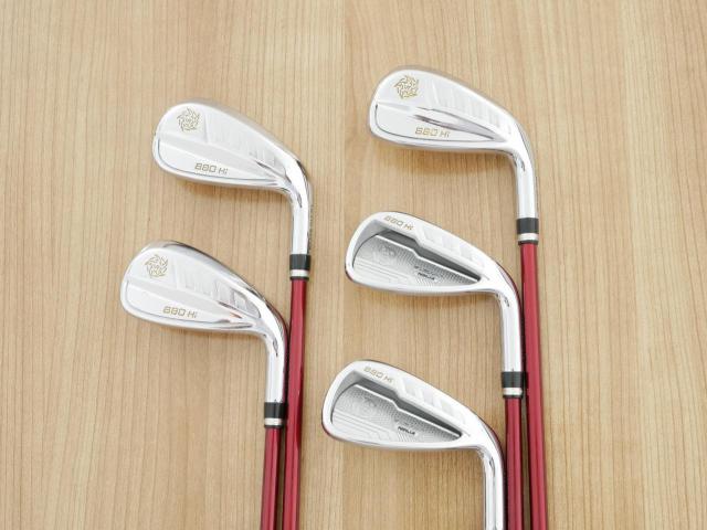 Iron set : Katana : ชุดเหล็ก Katana Voltio NINJA 880Hi Silver (รุ่นท็อปสุด ออกปี 2018 ตีง่าย ไกล สวยมากๆ) มีเหล็ก 6-Pw (5 ชิ้น) ก้านกราไฟต์ Fujikura Speeder 361 Flex R