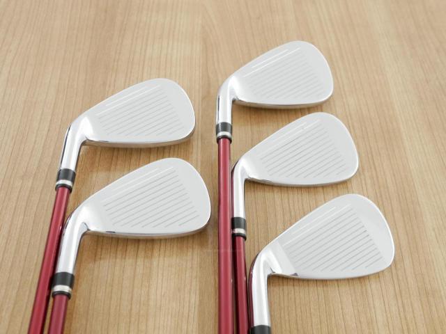 Iron set : Katana : ชุดเหล็ก Katana Voltio NINJA 880Hi Silver (รุ่นท็อปสุด ออกปี 2018 ตีง่าย ไกล สวยมากๆ) มีเหล็ก 6-Pw (5 ชิ้น) ก้านกราไฟต์ Fujikura Speeder 361 Flex R