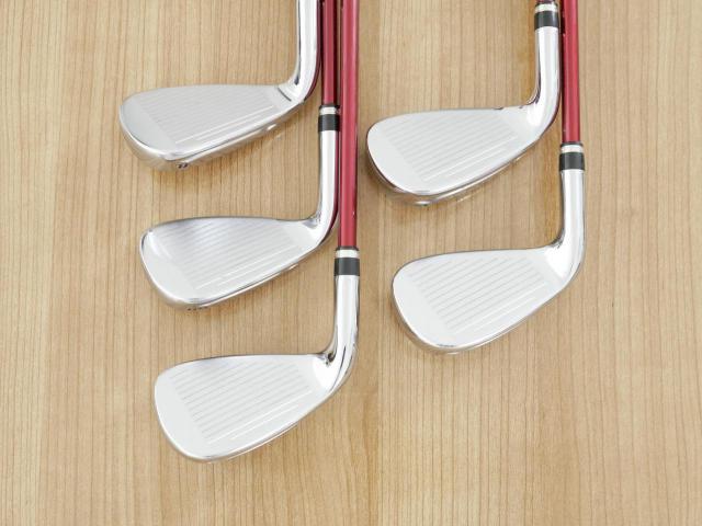 Iron set : Katana : ชุดเหล็ก Katana Voltio NINJA 880Hi Silver (รุ่นท็อปสุด ออกปี 2018 ตีง่าย ไกล สวยมากๆ) มีเหล็ก 6-Pw (5 ชิ้น) ก้านกราไฟต์ Fujikura Speeder 361 Flex R