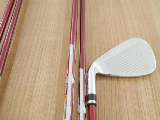 Iron set : Katana : ชุดเหล็ก Katana Voltio NINJA 880Hi Silver (รุ่นท็อปสุด ออกปี 2018 ตีง่าย ไกล สวยมากๆ) มีเหล็ก 6-Pw (5 ชิ้น) ก้านกราไฟต์ Fujikura Speeder 361 Flex R