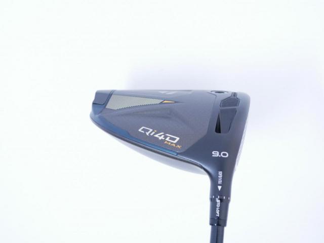 Driver : Taylormade : ไดรเวอร์ Taylormade Qi4D MAX (รุ่นใหม่ล่าสุด ออกปี 2026) Loft 9 ก้าน Mitsubishi REAX 50 Flex S