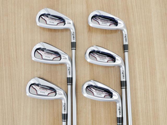 Iron set : Honma : ชุดเหล็ก Honma Bezeal 535 (ปี 2019 รุ่นนี้ใบใหญ่ที่สุดของ Honma) มีเหล็ก 6-11 (6 ชิ้น เทียบเท่า 5-Pw) ก้านกราไฟต์ Honma Vizard 48 Flex S
