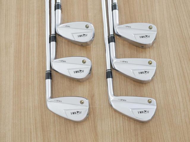 Iron set : Honma : ชุดเหล็ก Honma Tour World TR21X (ออกปี 2021 ตีง่าย ไกล) มีเหล็ก 6-11 (6 ชิ้น) ก้านเหล็ก NS Pro 950 NEO Flex S