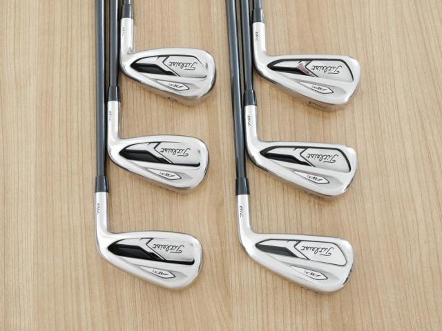 Iron set : Titleist : ชุดเหล็ก Titleist AP1 718 (ออกปี 2018) มีเหล็ก 5-Pw (6 ชิ้น) ก้านกราไฟต์ Fujikura MCI 60 Flex S