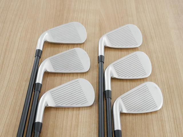 Iron set : Titleist : ชุดเหล็ก Titleist AP1 718 (ออกปี 2018) มีเหล็ก 5-Pw (6 ชิ้น) ก้านกราไฟต์ Fujikura MCI 60 Flex S