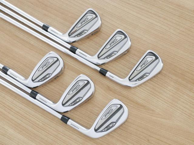 Iron set : Titleist : ชุดเหล็ก Titleist T100 Forged (รุ่นปี 2020) มีเหล็ก 5-Pw (6 ชิ้น) ก้านเหล็ก NS Pro Modus 105 Flex S