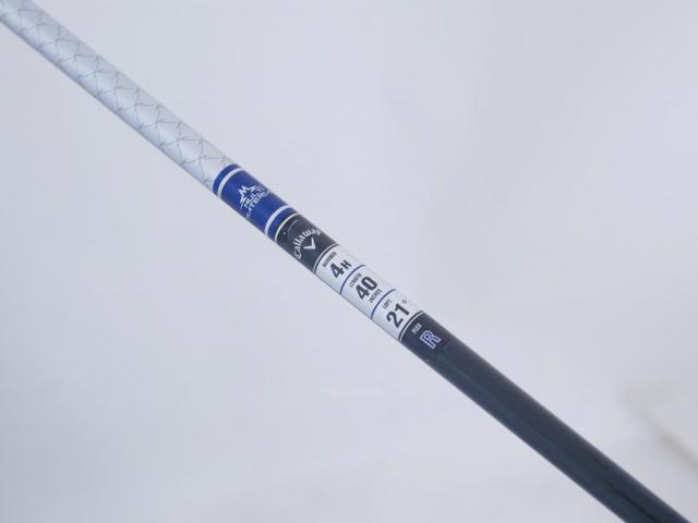 Fairway Wood : callaway : ไม้กระเทย Callaway Paradym AI Smoke MAX FAST (รุ่นปี 2024 Japan Spec.) Loft 21 ก้าน Mitsubishi TENSEI 40 Flex R