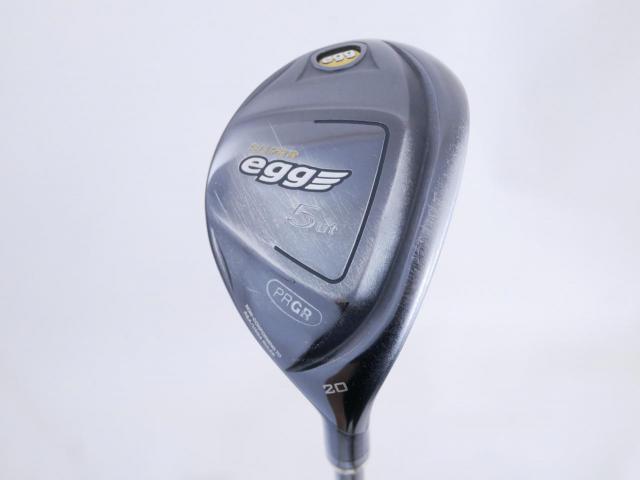 Fairway Wood : PRGR : ไม้กระเทย PRGR Super Egg (หน้าเด้งเกินกฏ COR 0.84 ออกปี 2018 หายากมาก) Loft 20 ก้าน M-37 Flex R