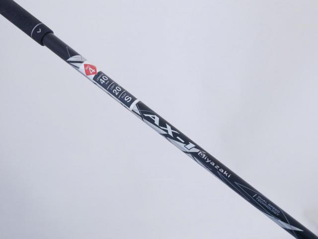 Fairway Wood : xxio : ไม้กระเทย XXIO X EKS (ปี 2021) Loft 20 ก้าน Miyazaki AX-1 Flex S
