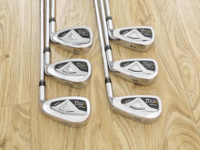 Iron set : Tourstage : ชุดเหล็ก Tourstage PHYZ Forged (ซีรี่ย์ท๊อป นุ่มไกล) มีเหล็ก 5-Pw (6 ชิ้น) ก้านเหล็ก NS Pro 900 Flex S