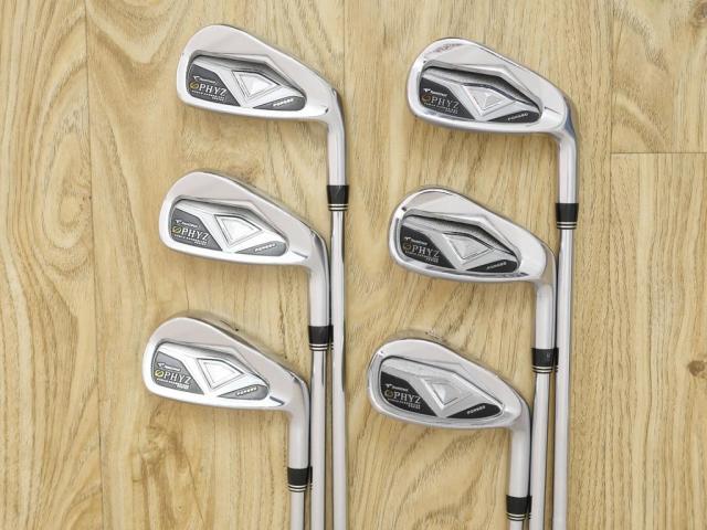 Iron set : Tourstage : ชุดเหล็ก Tourstage PHYZ Forged (ซีรี่ย์ท๊อป นุ่มไกล) มีเหล็ก 5-Pw (6 ชิ้น) ก้านเหล็ก NS Pro 900 Flex S