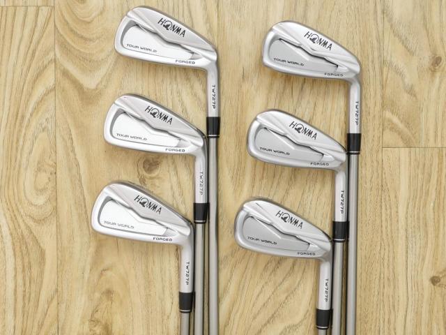 Iron set : Honma : ชุดเหล็ก Honma Tour World TW727P (Forged ปี 2016) มีเหล็ก 5-10 (6 ชิ้น) ก้านกราไฟต์ Honma Vizard IB95 Flex S