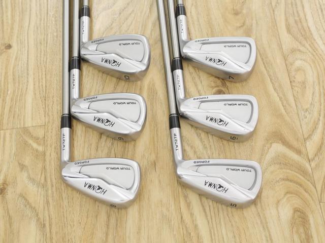 Iron set : Honma : ชุดเหล็ก Honma Tour World TW727P (Forged ปี 2016) มีเหล็ก 5-10 (6 ชิ้น) ก้านกราไฟต์ Honma Vizard IB95 Flex S